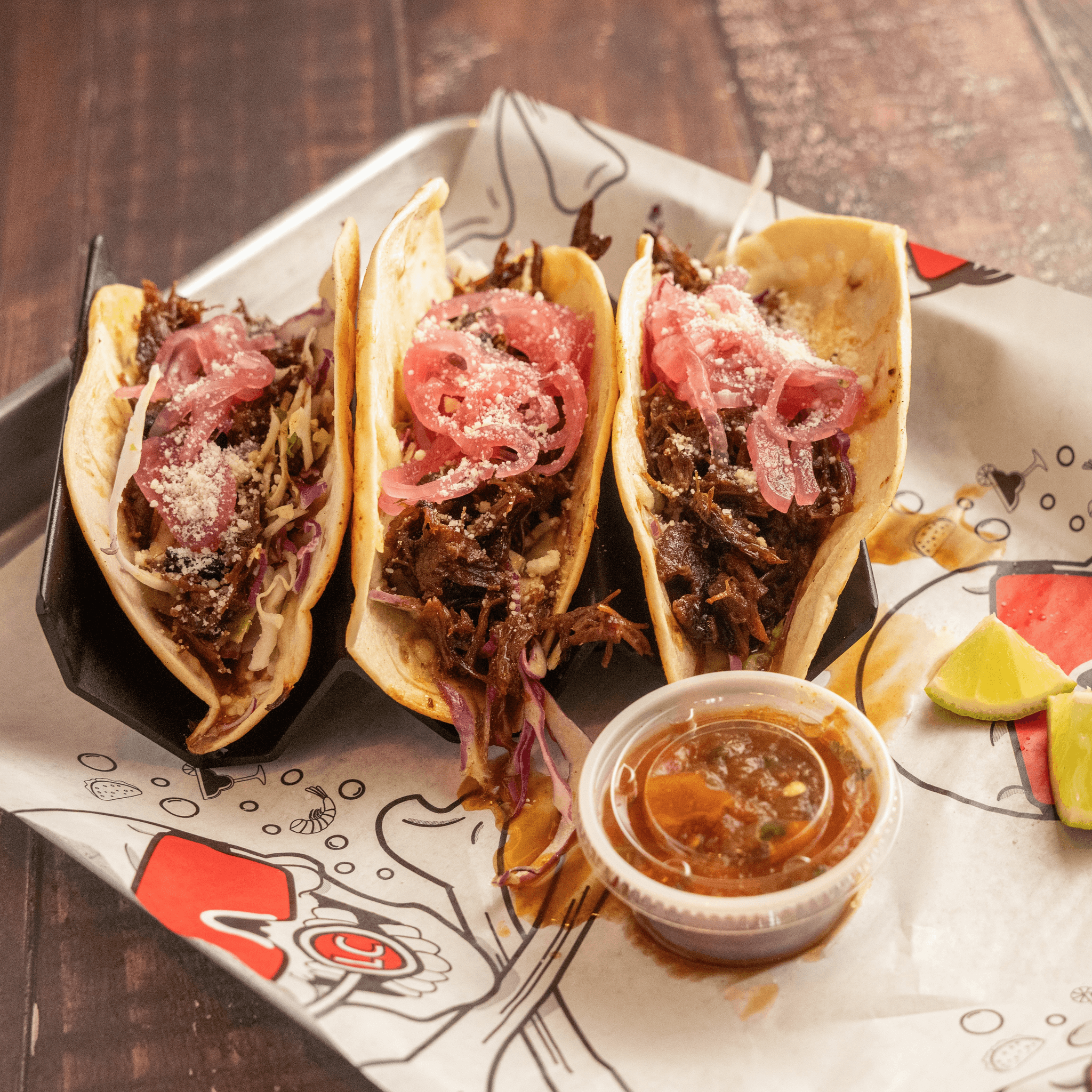 Beef Cheek Tacos.