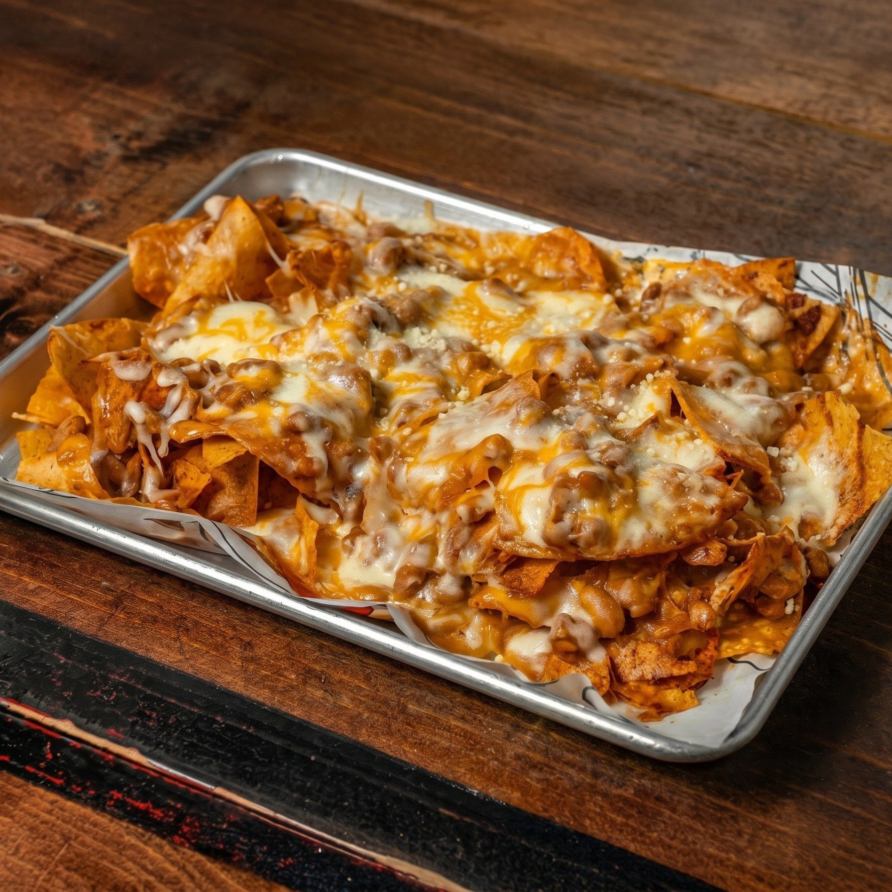 Bean & Cheese Nachos.