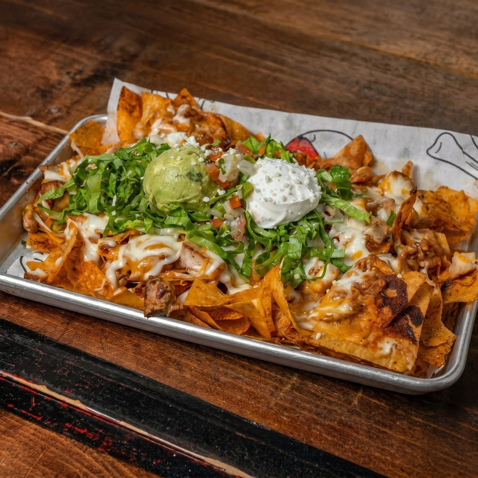 Delicious Chicken Nachos Await