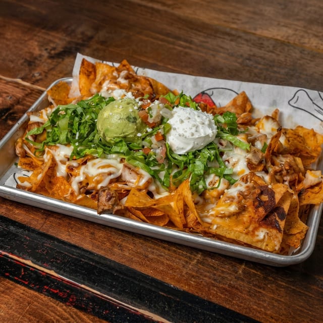 Chicken Nachos.