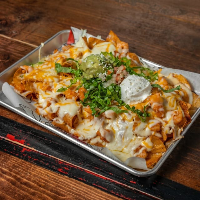 Shrimp Nachos.
