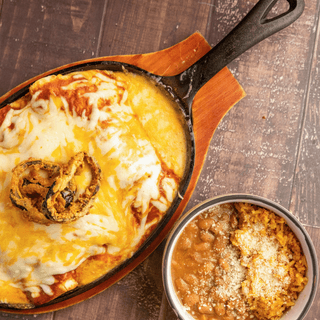 Carnitas Fajita Enchiladas