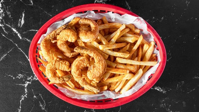 Jumbo Shrimp Basket.