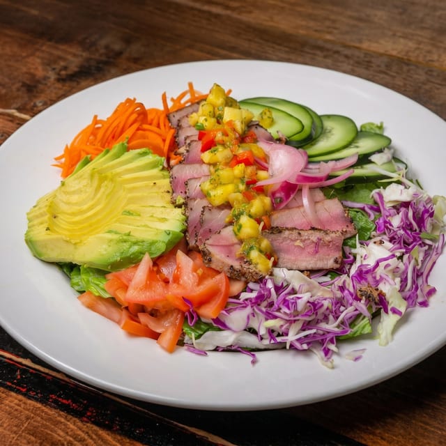 Ahi Tuna Salad.