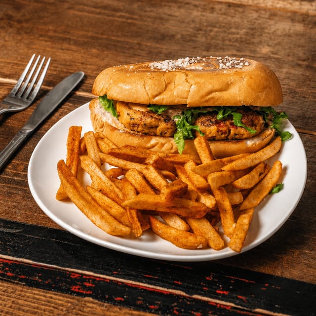 Crab Cake PoBoy.
