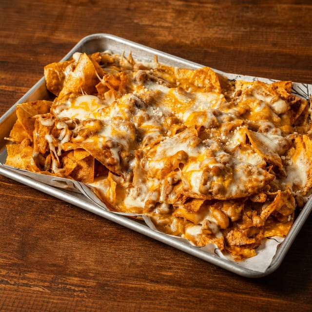 Bean & Cheese Nachos.