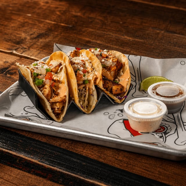 Chicken Tacos.