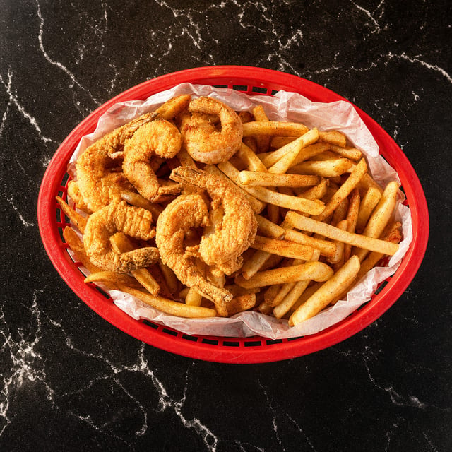 Jumbo Shrimp Basket.