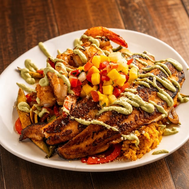 Fish & Veggies Plate.