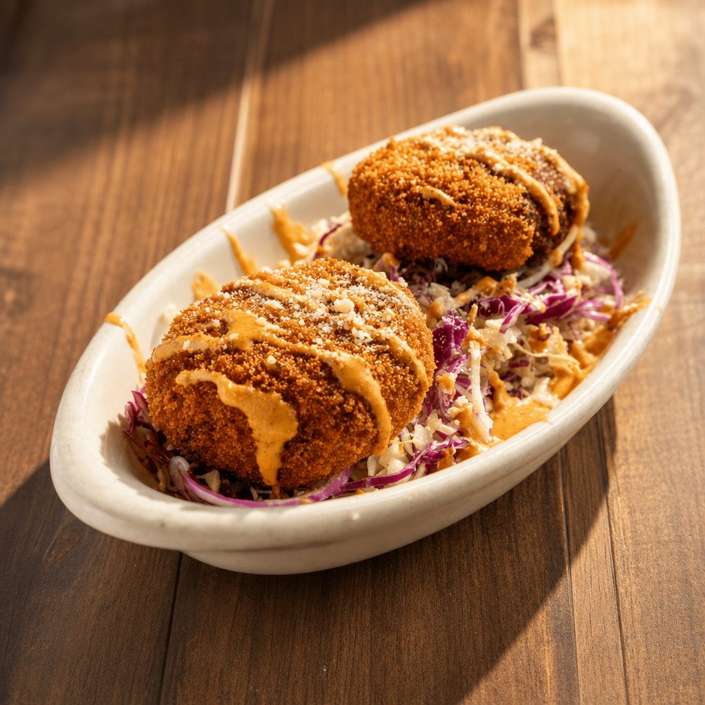 Crab Cakes.
