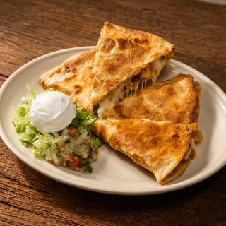 Boudin Quesadilla