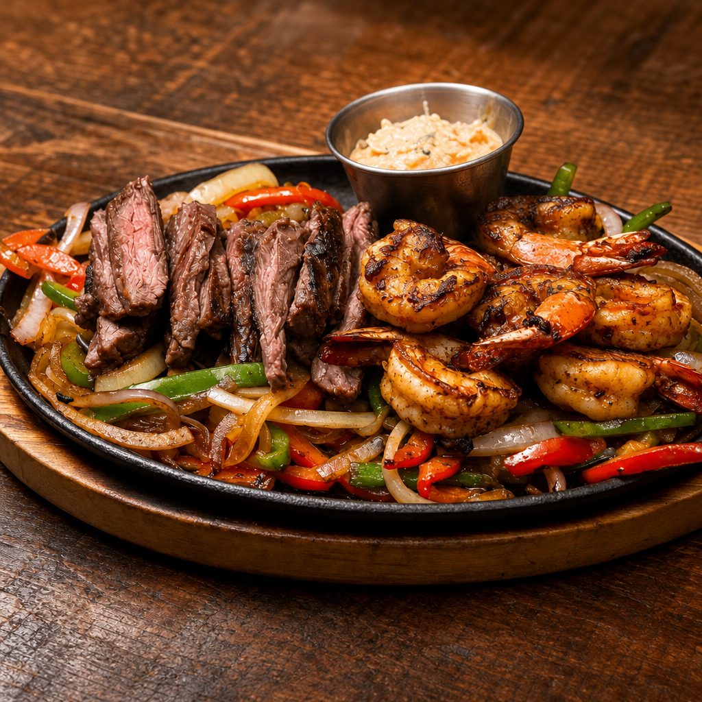 Trio Combo Fajitas.