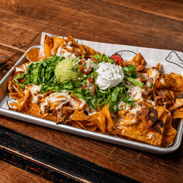 Chicken Nachos.